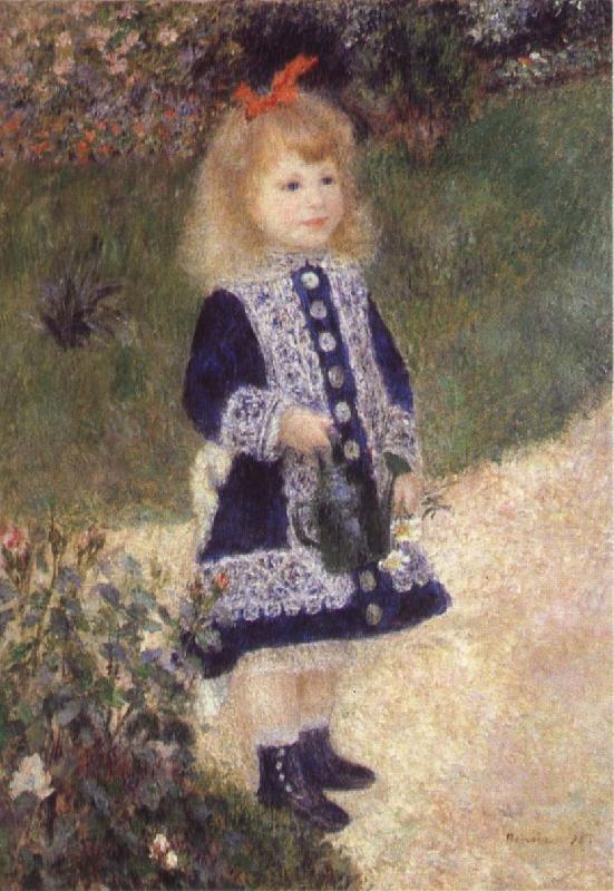 Pierre-Auguste Renoir Girl with trida France oil painting art
